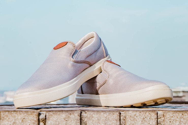 XpreSole Cody Waterproof Slip-On Sneaker, Alternate, color, Dove