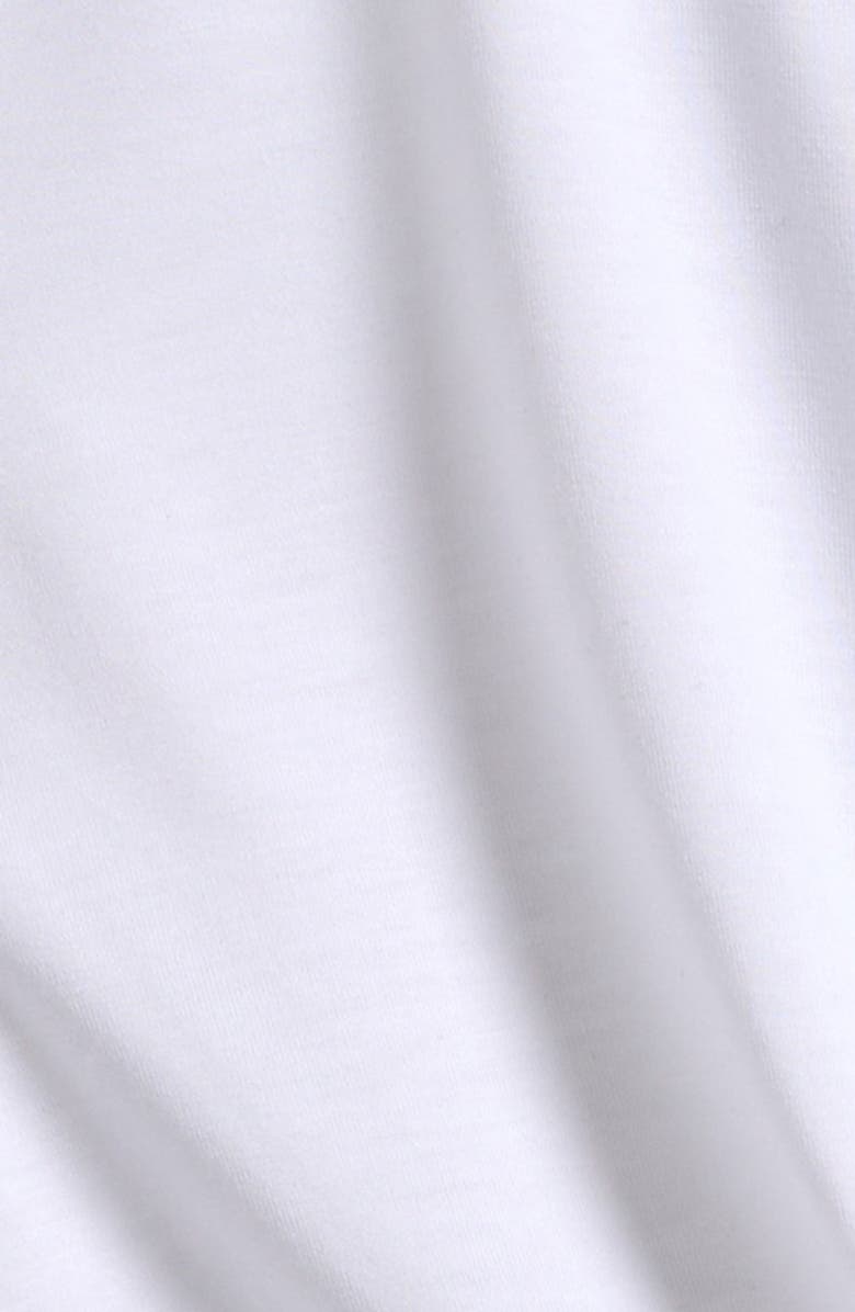 Zella Girl Kids' Twist Front T-Shirt, Alternate, color, White