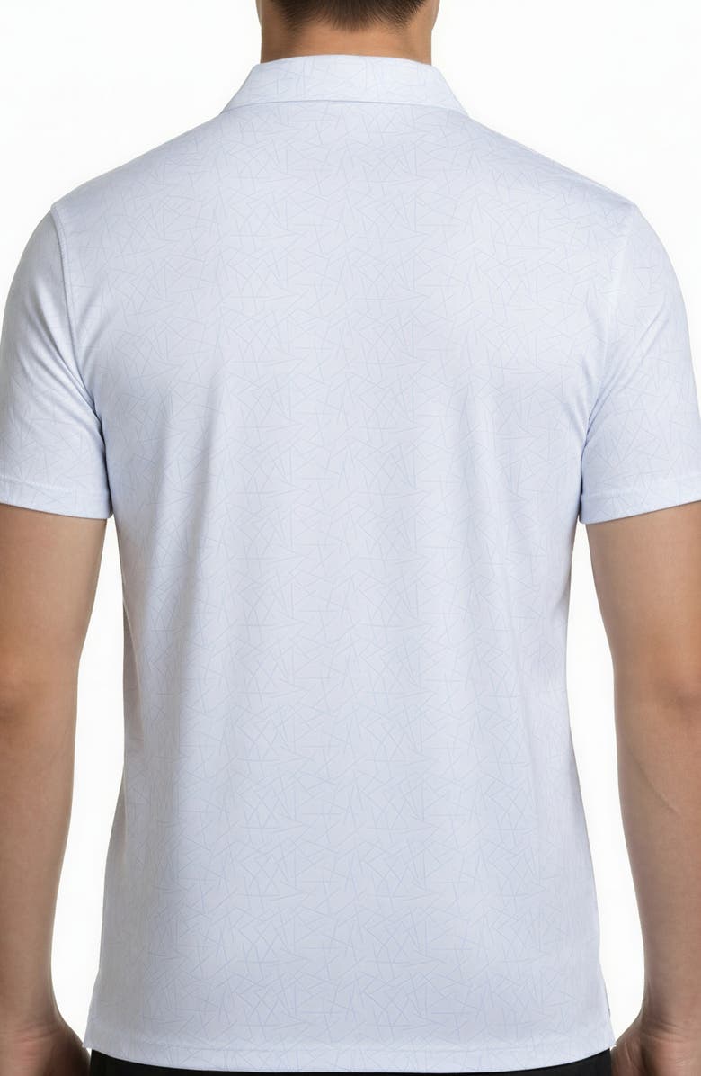 Report Collection 360 Movement Hyper Stretch Polo, Alternate, color, White