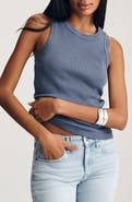Mavi Jeans Crewneck Rib Tank
