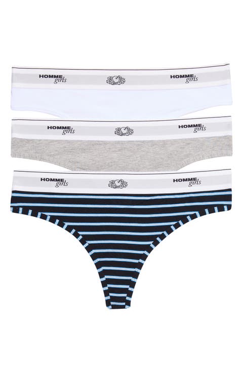 x Fruit of the Loom Assorted 3-Pack Thongs