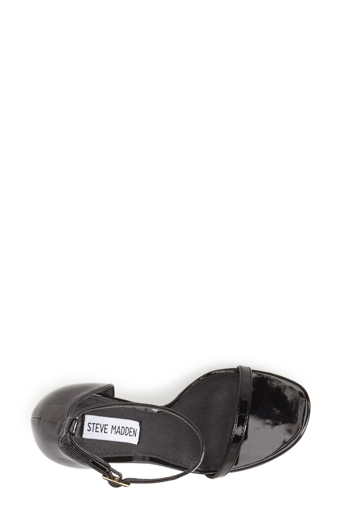 Steve Madden 'Gea' Ankle Strap Sandal, Alternate, color, 