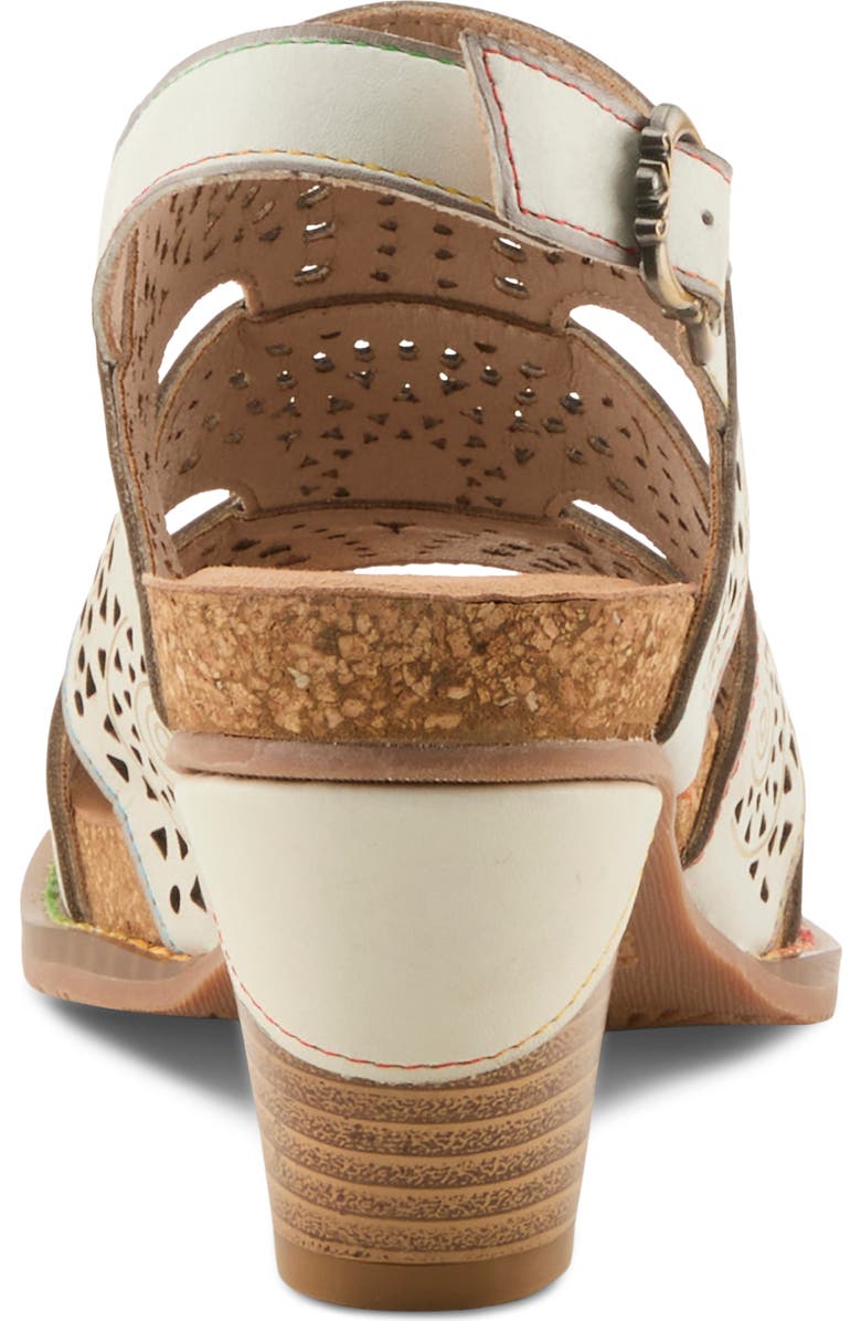 L'Artiste by Spring Step Perfdfection Slingback Sandal, Alternate, color, Bone