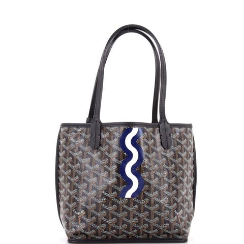 Anjou Reversible Tote Printed Coated Canvas Mini