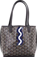 Pre-Owned Goyard Anjou Reversible Tote Printed Coated Canvas Mini