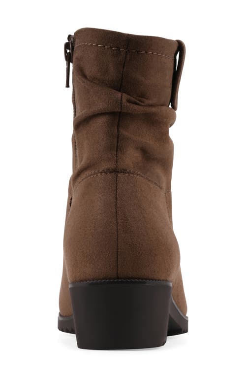 Cliffs By White Mountain Dunia Slouch Bootie In Brown