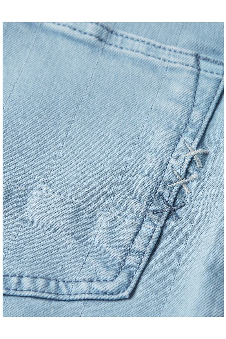 Ralston Regular Fit Slim Pinstripe Jeans, Alternate, color, FADED DENIM
