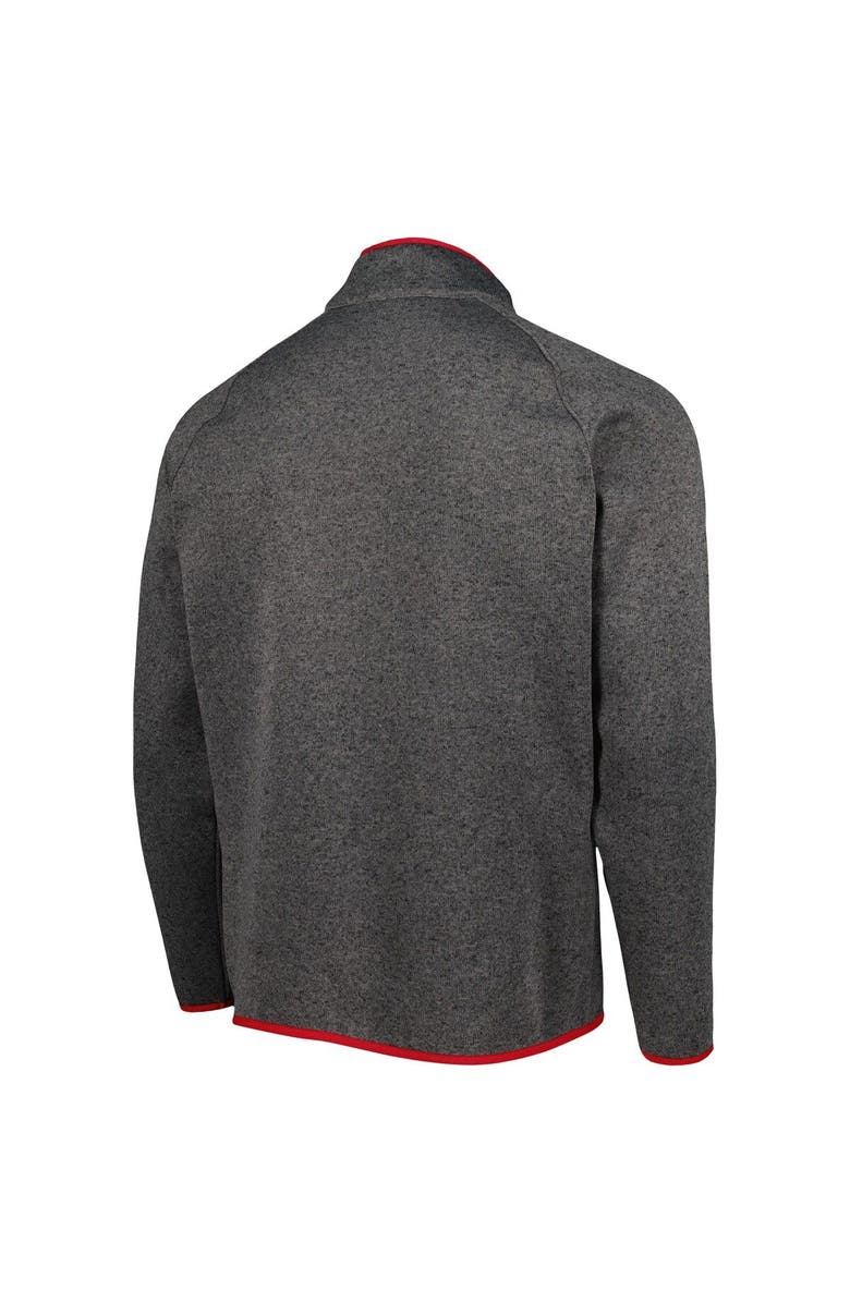 Columbia Men's Columbia Gray Ohio State Buckeyes Canyon Point Omni-Shield Raglan Half-Zip Pullover Top, Alternate, color, Gray