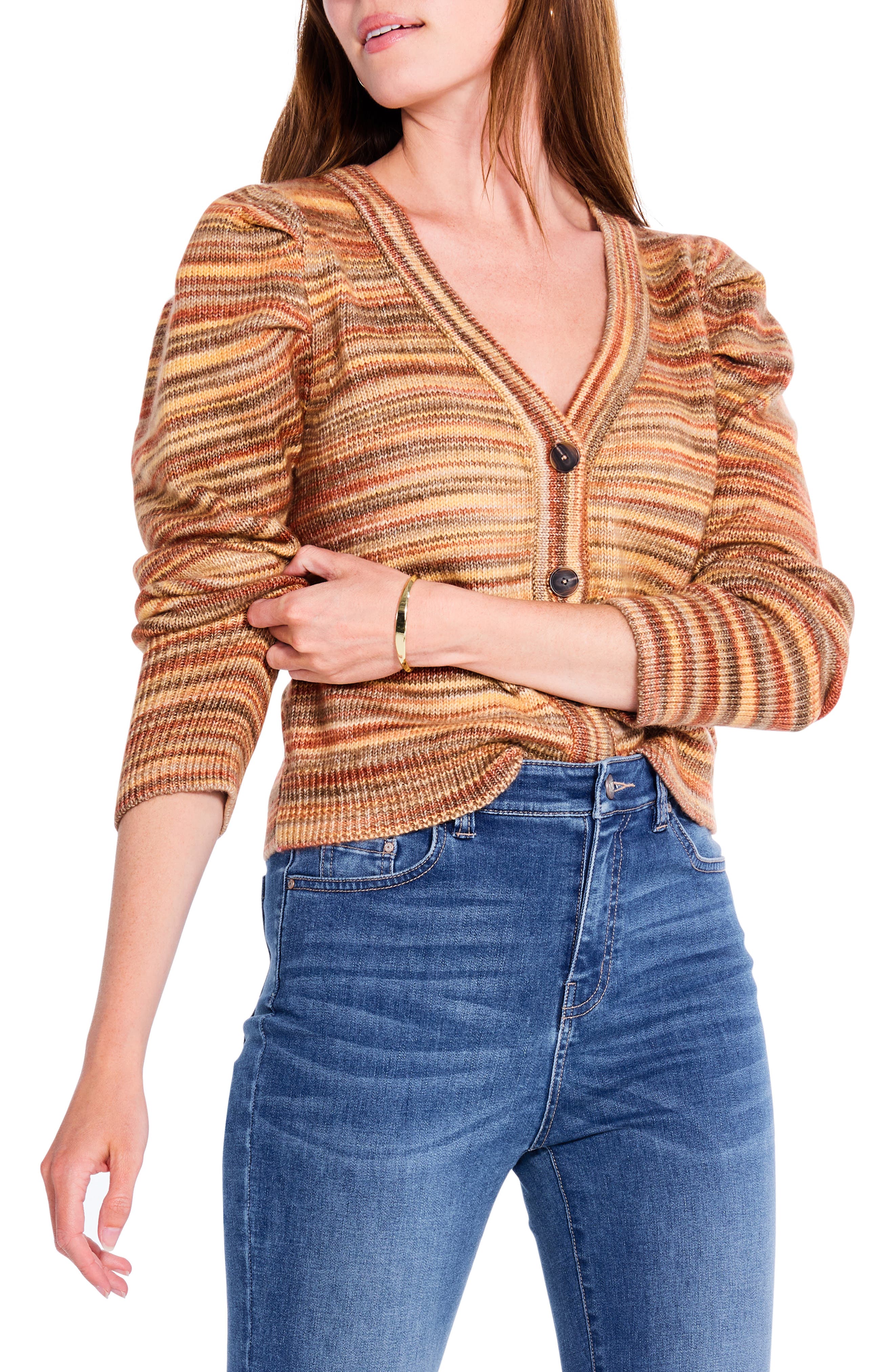 NIC+ZOE Harvest Stripe Cardigan