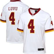 Nike Youth Nike Frankie Luvu White Washington Commanders Game Super Bowl Era Jersey