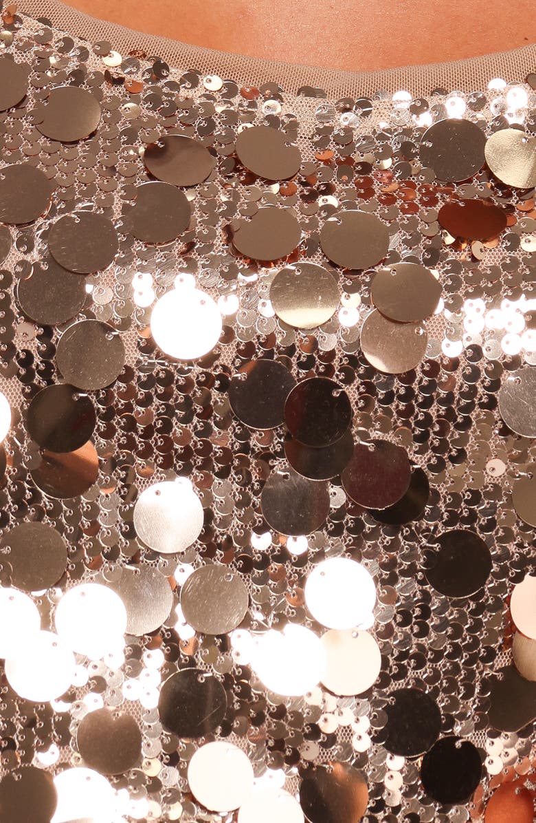 Petal & Pup Hulu Sequin Crop Camisole & Skirt Set, Alternate, color, 