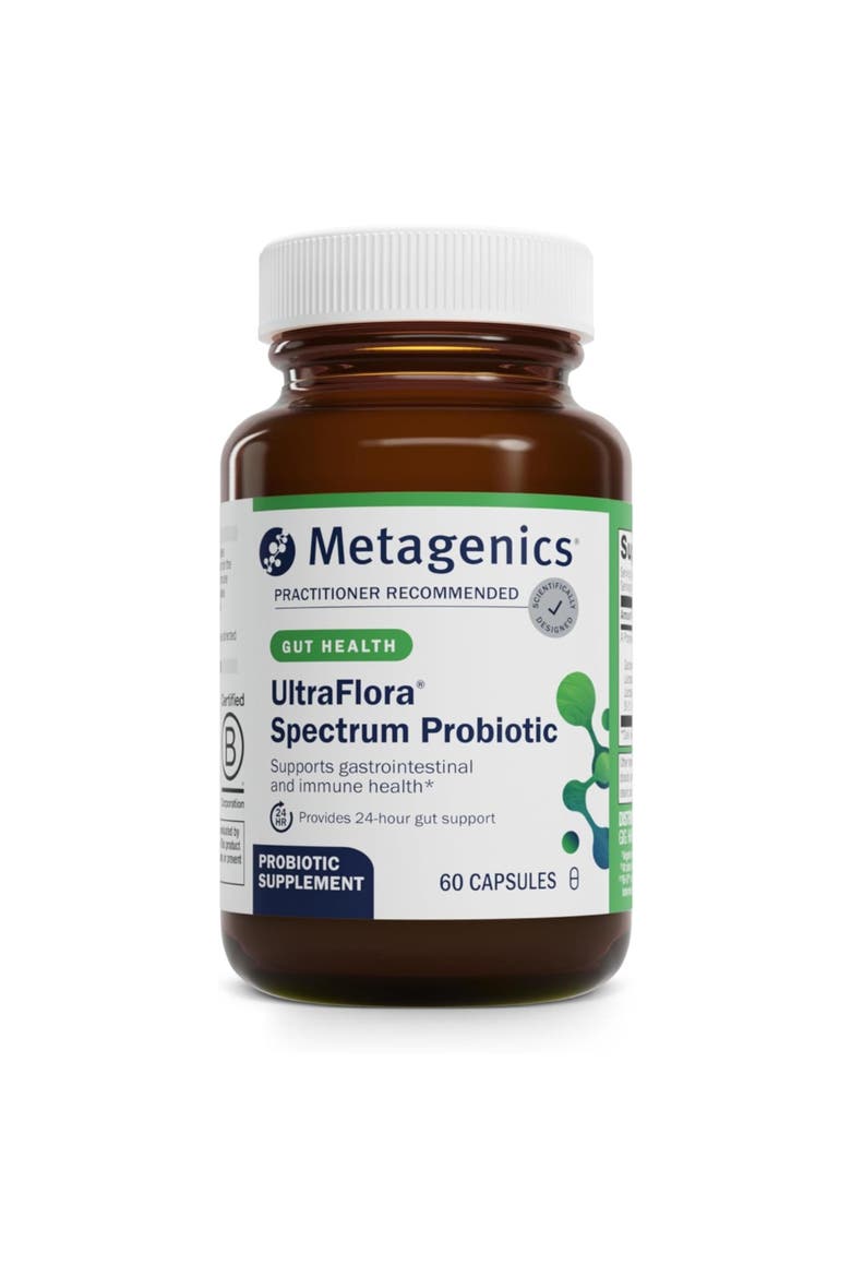 UltraFlora Spectrum Shelf-Stable Probiotic Supplement 60 Capsules, Main, color, None