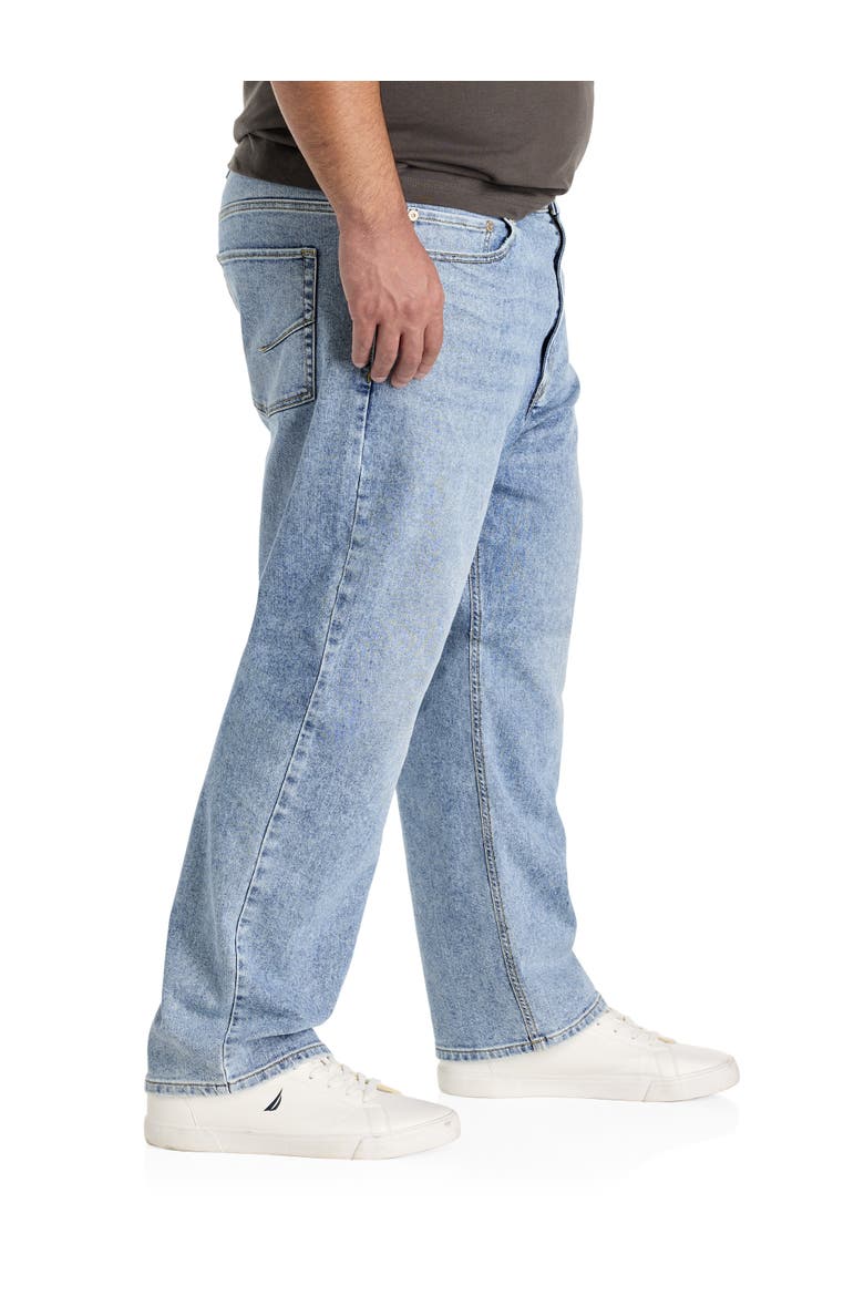 Big & Tall Relaxed-Fit Light Wash Jeans, Alternate, color, LIGHTER DAZE