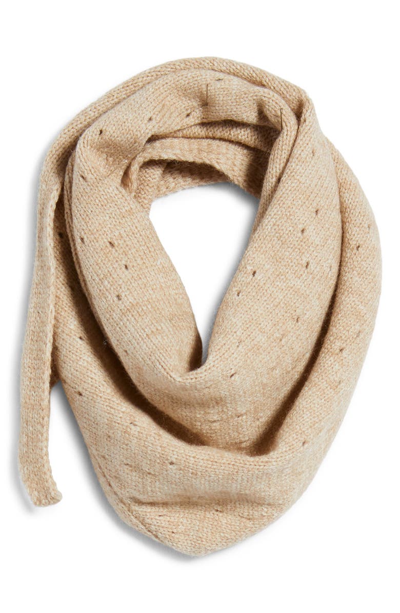 Free People Essential Triangle Scarf, Alternate, color, Taupe