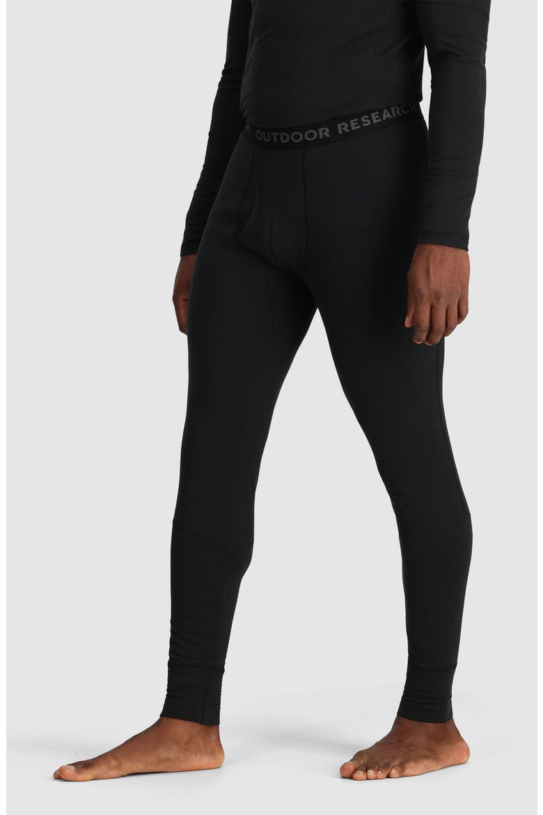 Alpine Onset 150 Merino Wool Blend Base Layer Pants, Alternate, color, BLACK
