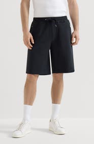 Brunello Cucinelli French terry Bermuda shorts