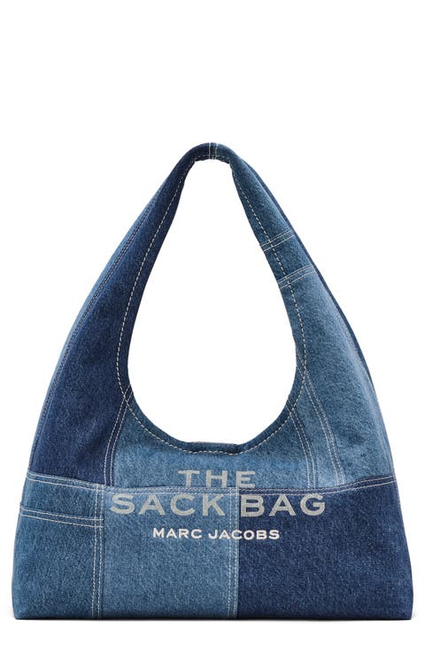The Sack Denim Shoulder Bag
