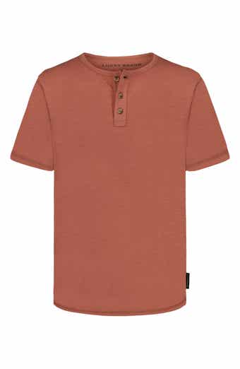 Lucky Brand Kids' Short Sleeve Henley