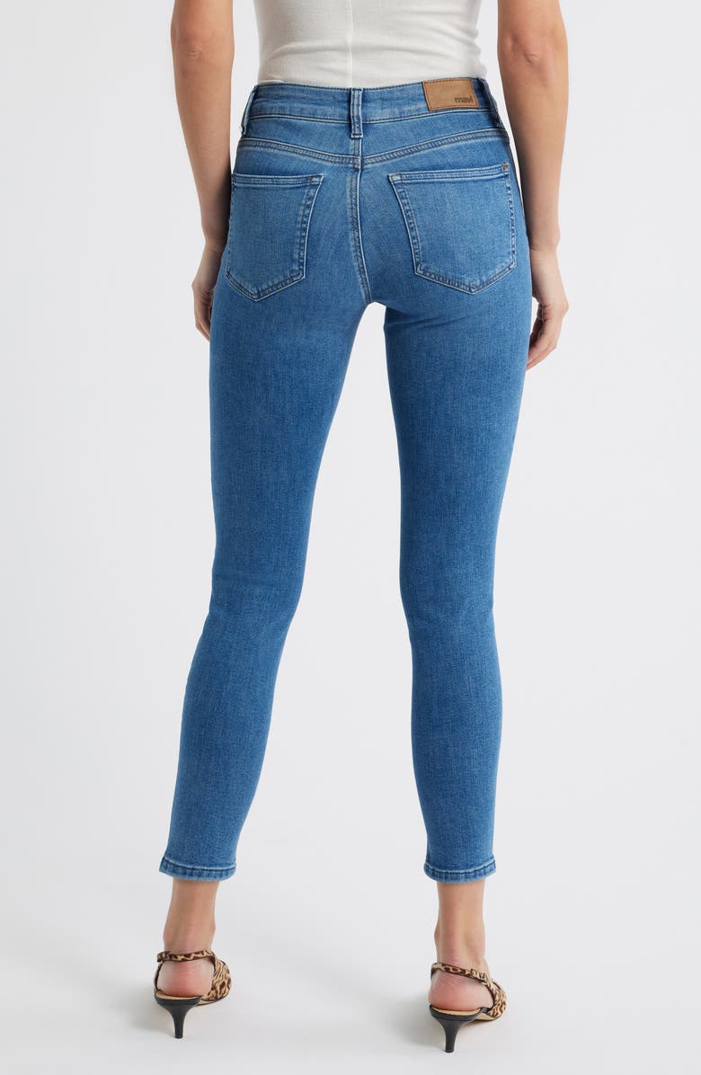 Mavi Jeans Tess High Waist Ankle Skinny Jeans (Mid Brushed Flex Blue)Tess High Waist Ankle Skinny Jeans, Alternate, color, Mid Brushed Flex Blue