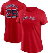 Nike Women's Nike Kristian Campbell Red Boston Red Sox Fuse Name & Number T-Shirt