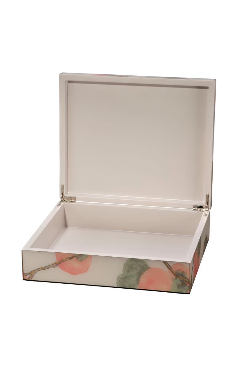 JAMIE YOUNG Persimmon Decorative Box, Alternate, color, Orange