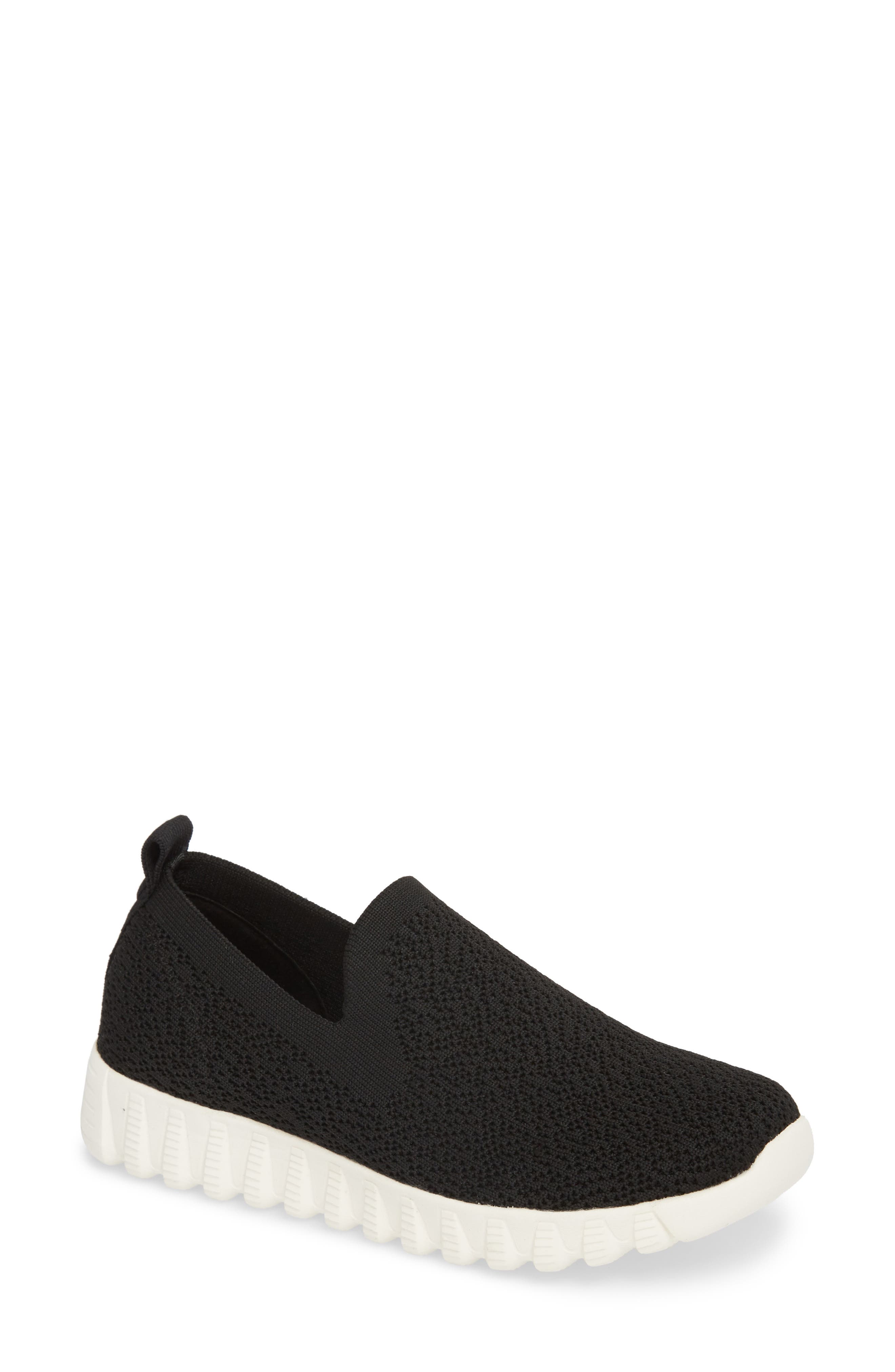 Orly Sneaker, Main, color, BLACK FABRIC