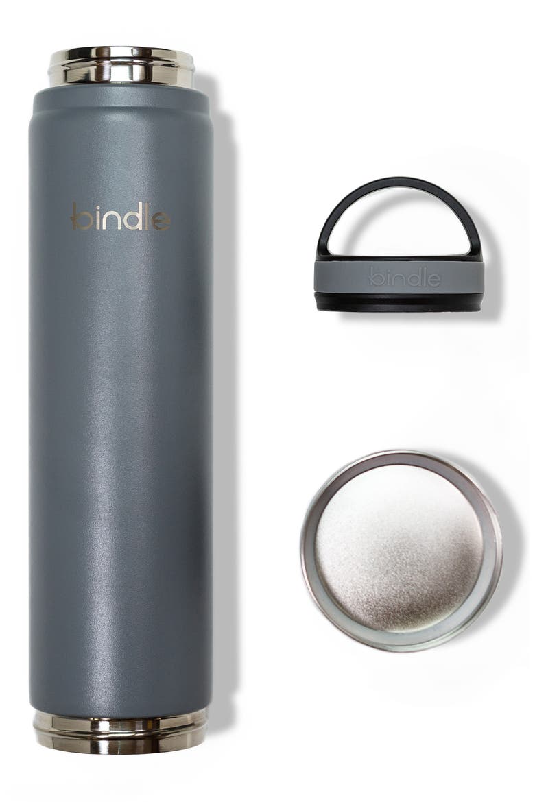 20-Ounce Slim Insulated Storage Bottle, Alternate, color, GREY