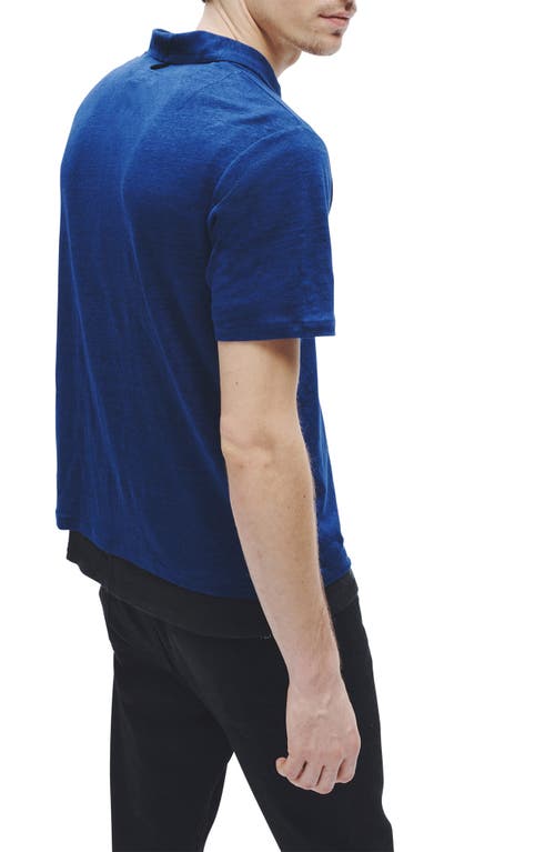 Rag & Bone Classic Fit Solid Slub Jersey Polo