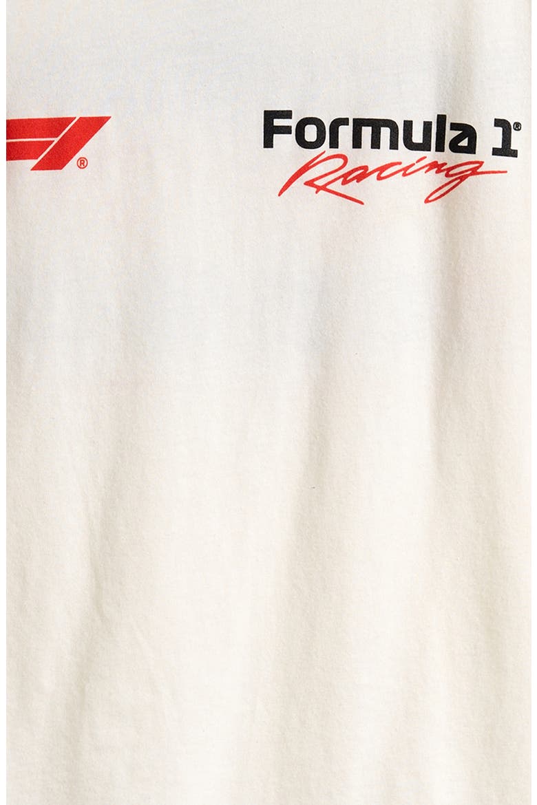 Kids' F1 Racing Championship Graphic T-Shirt, Alternate, color, IVORY