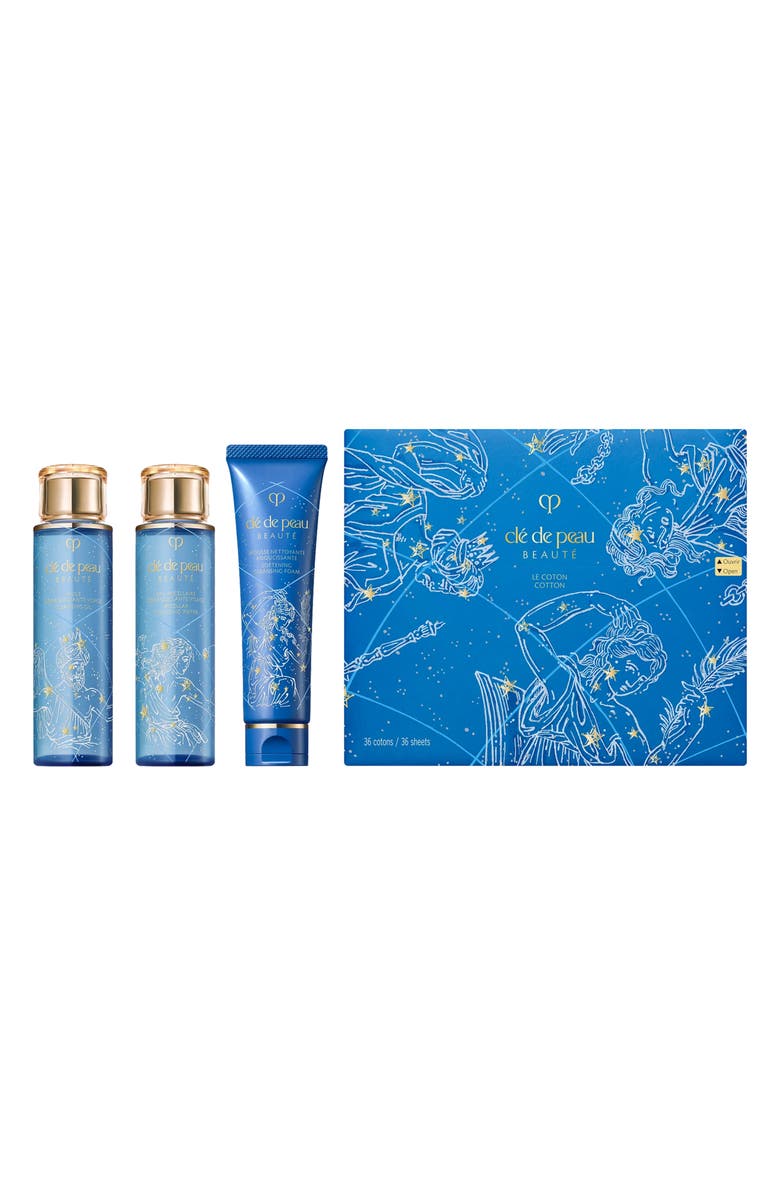 Clé de Peau Beauté Cleansing Trio Set, Main, color,