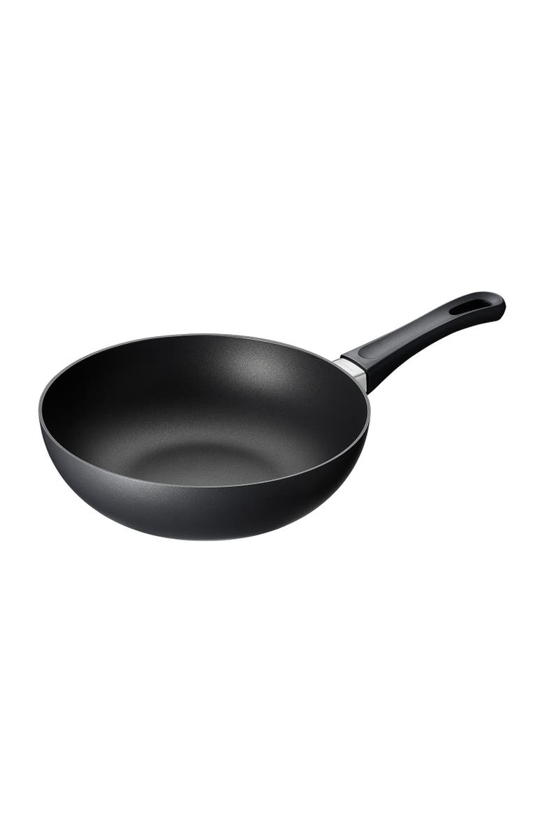 Scanpan Classic 9.25" Stir Fry Pan, Main, color, Black
