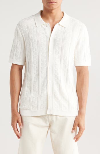 Truth Textured Short Sleeve Cardigan