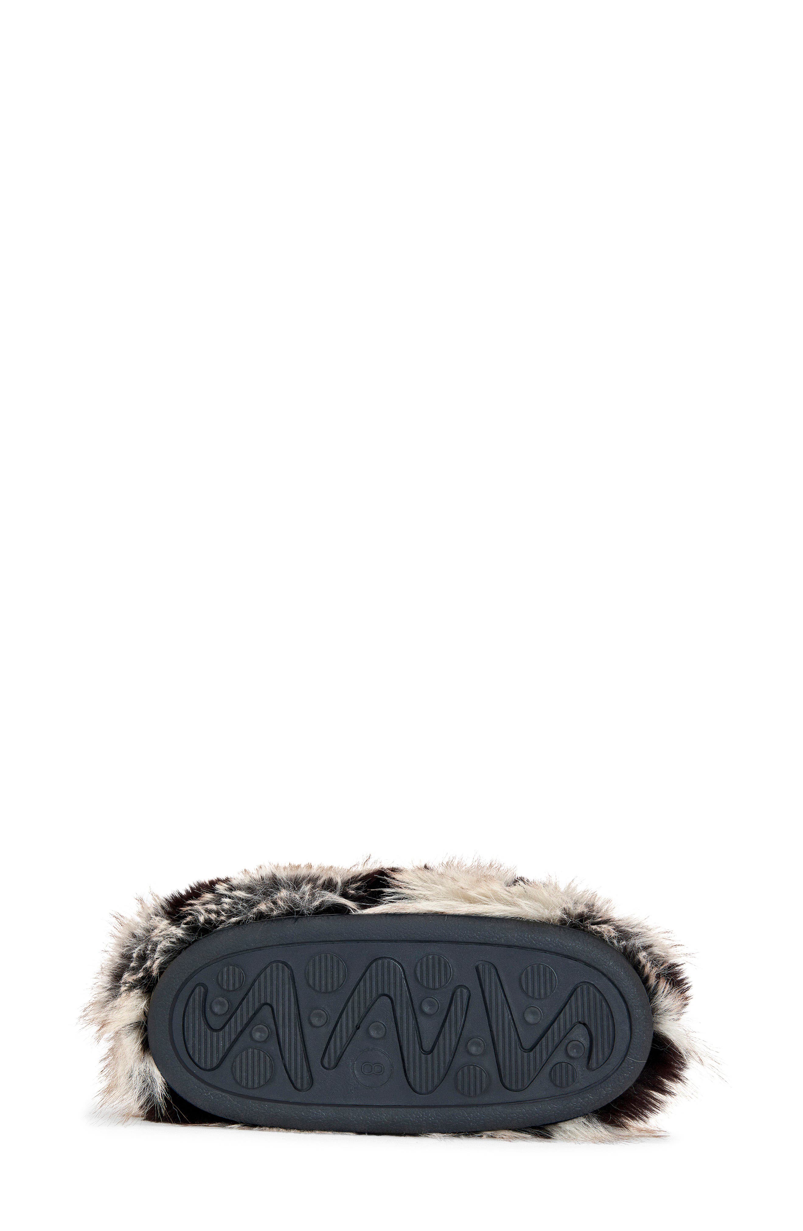 Shiver Faux Fur Tall Boot, Alternate, color, BROWN MULTI