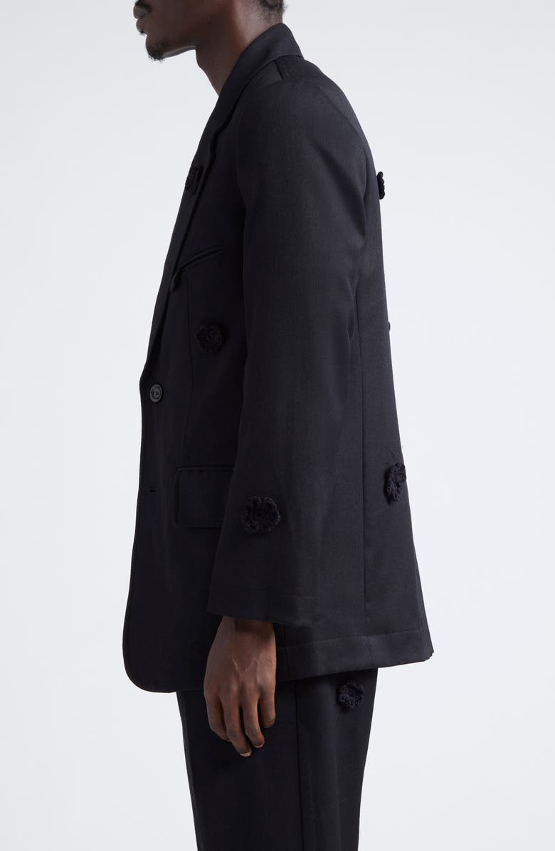 SONG FOR THE MUTE Daisy Oversize Wool Blazer, Alternate, color, 