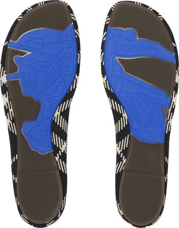 Burberry Baby Check Knit Ballerina Flat (Women) | Nordstrom