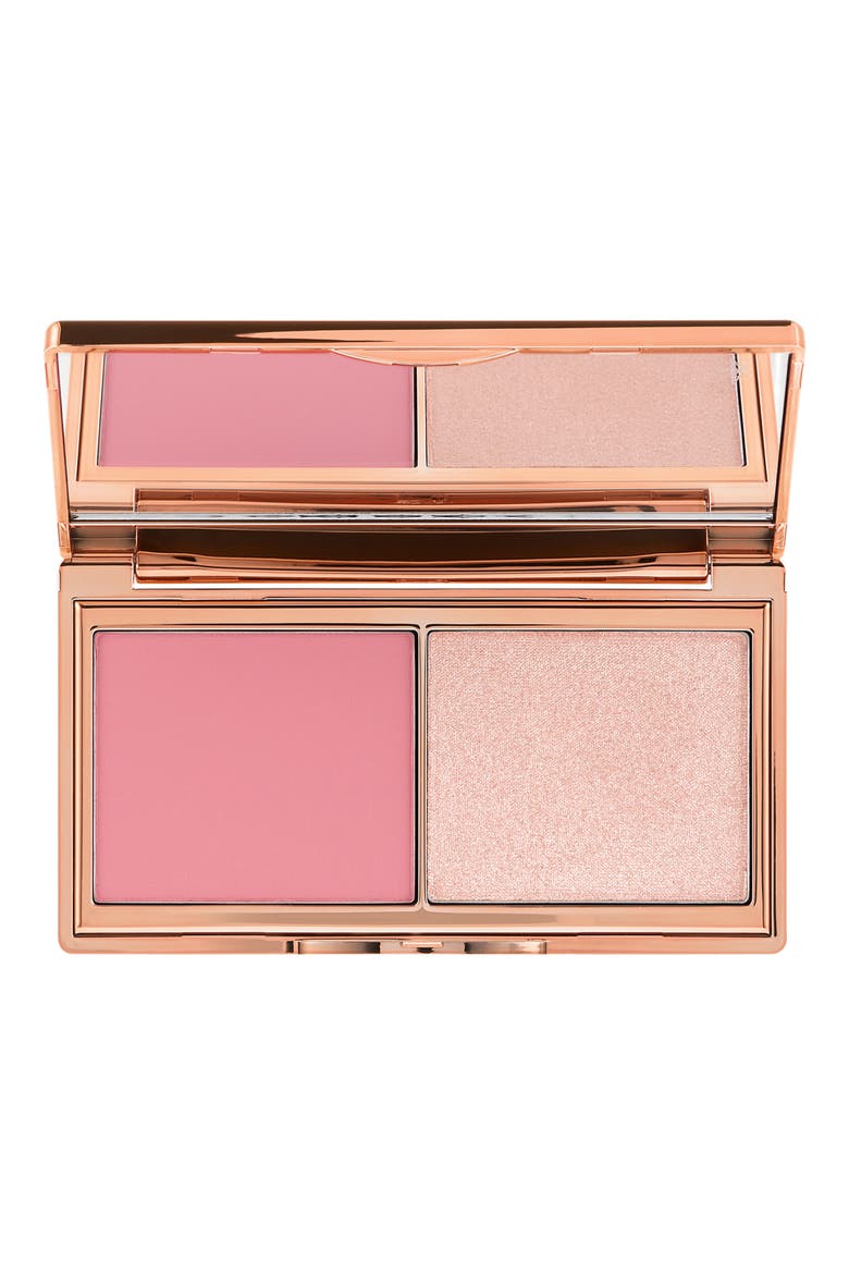 Hollywood Blush & Glow Face Palette, Main, color, LIGHT/ MEDIUM