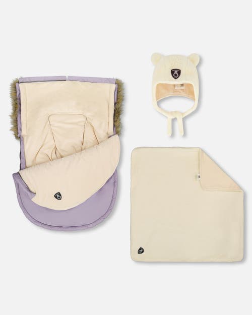Deux Par Deux Girl Bunting Bag Designed For Car Seat And Stroller