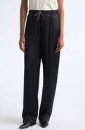 Maison Margiela Satin Drawstring Pants