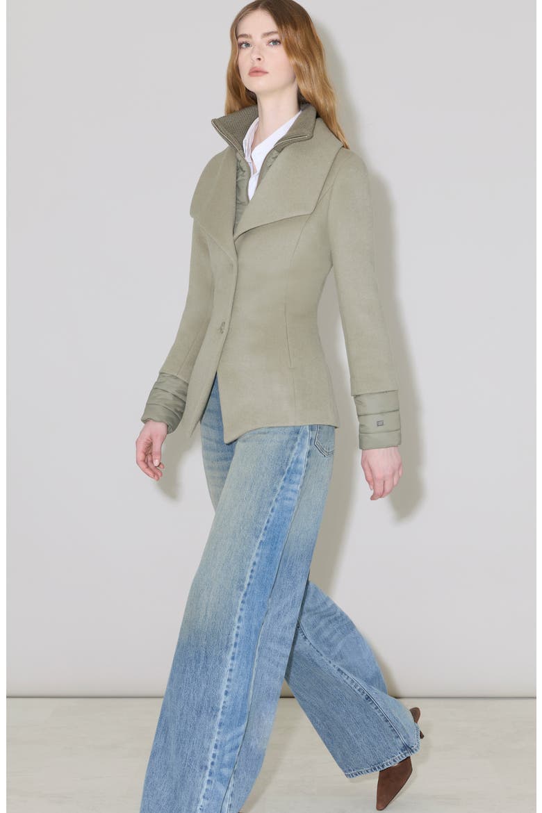 Frieda Wool Blend Jacket, Alternate, color, SAGEBRUSH