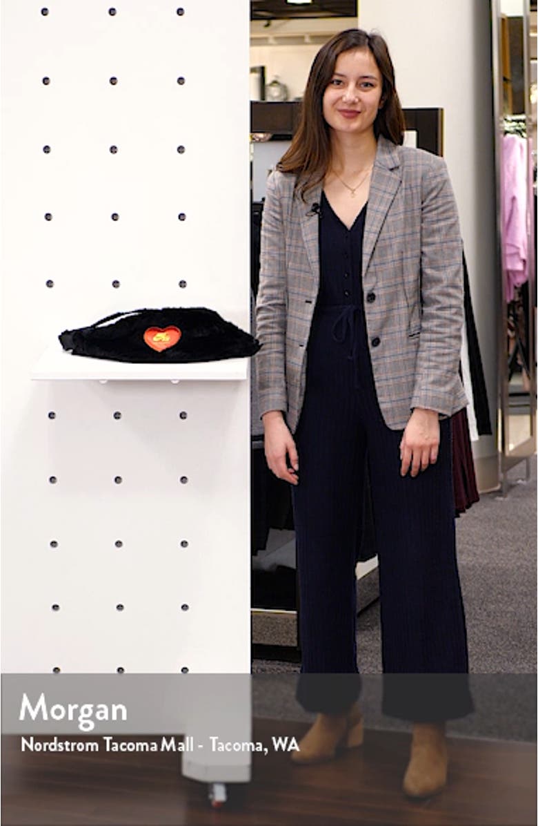 x Olivia Kim Heritage Faux Fur Belt Bag, sales video thumbnail