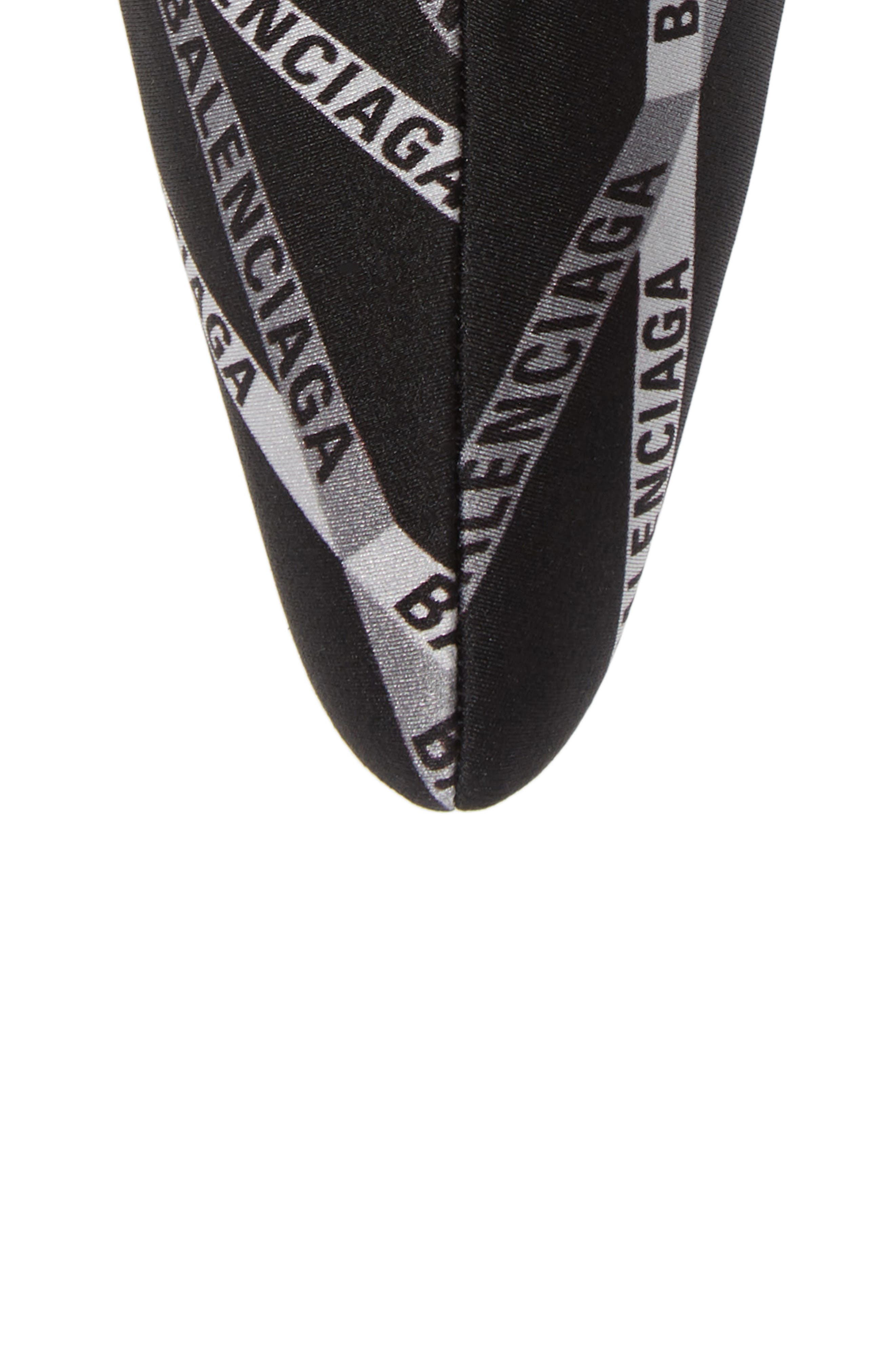 Balenciaga Logo Sock Boot, Alternate, color, 