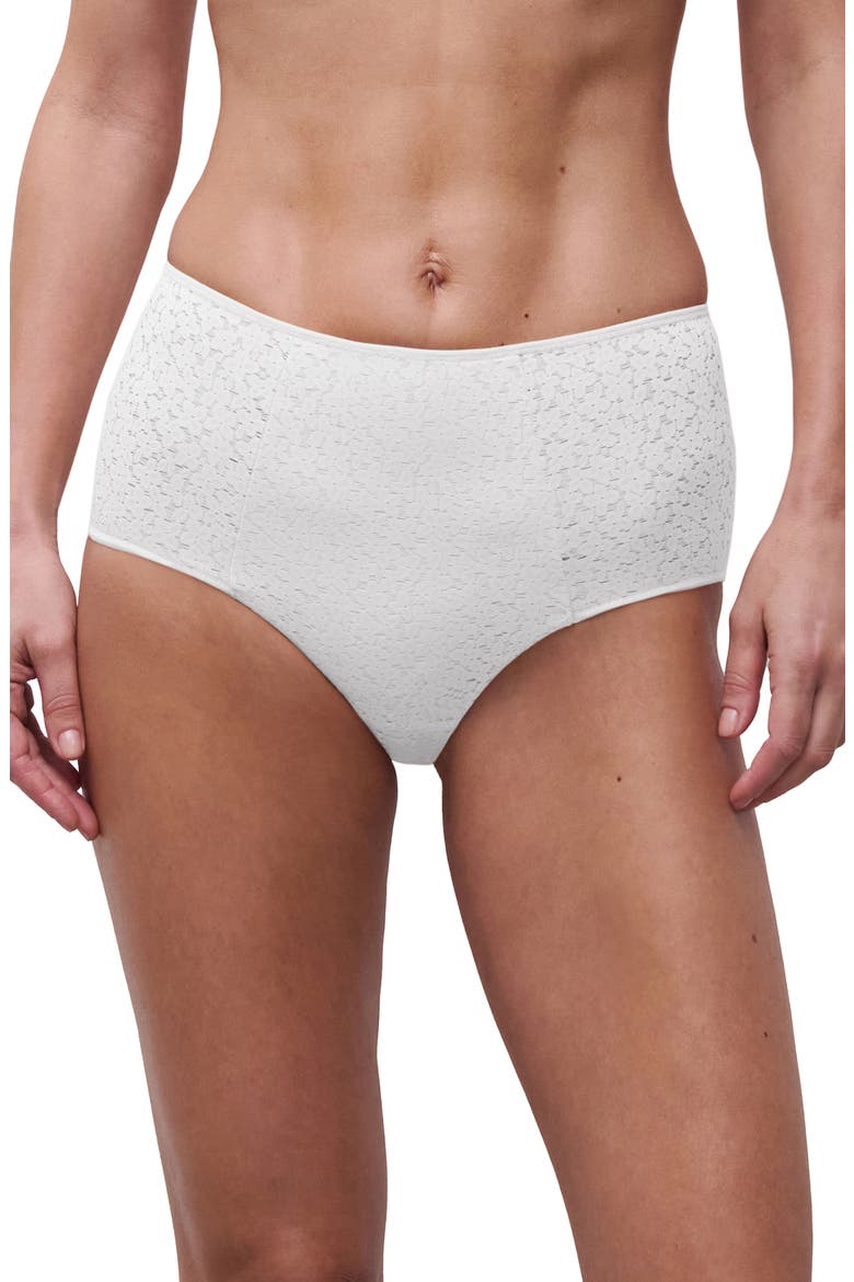 Norah Comfort High Waist Briefs, Main, color, WHITE