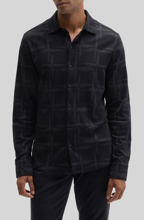 Dravon Cotton Blend Knit Shirt