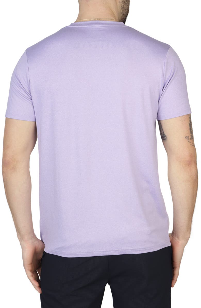 TailorByrd Mélange Performance T-Shirt, Alternate, color, Cloudberry