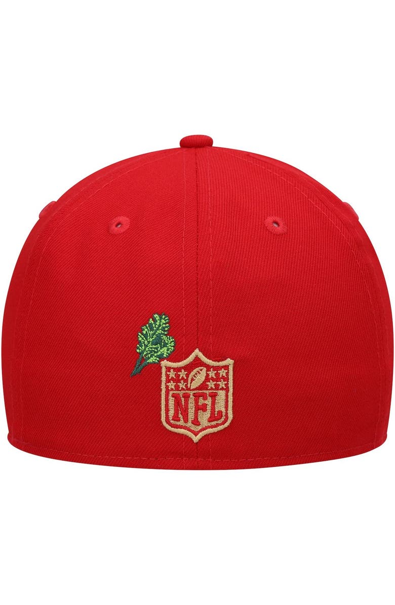 New Era Men's New Era Scarlet San Francisco 49ers Stateview 59FIFTY Fitted Hat, Alternate, color, Scarlet