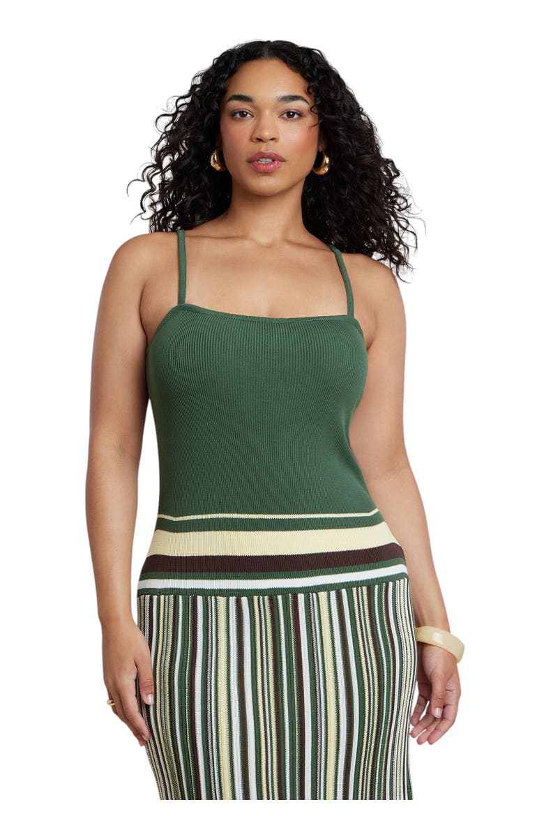 Drop Waist Maxi Dress, Alternate, color, EARTH STRIPE