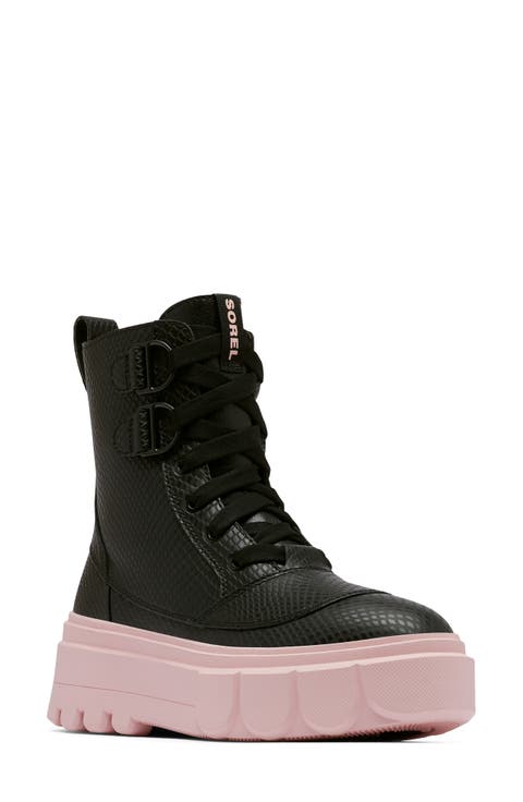 Caribou X Waterproof Leather Lace-Up Boot (Women)