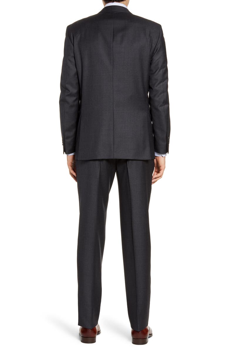 Peter Millar Flynn Classic Fit Plaid Wool Suit, Alternate, color,