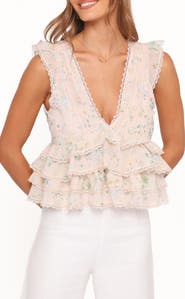 Petal & Pup Yana Ruffle Top