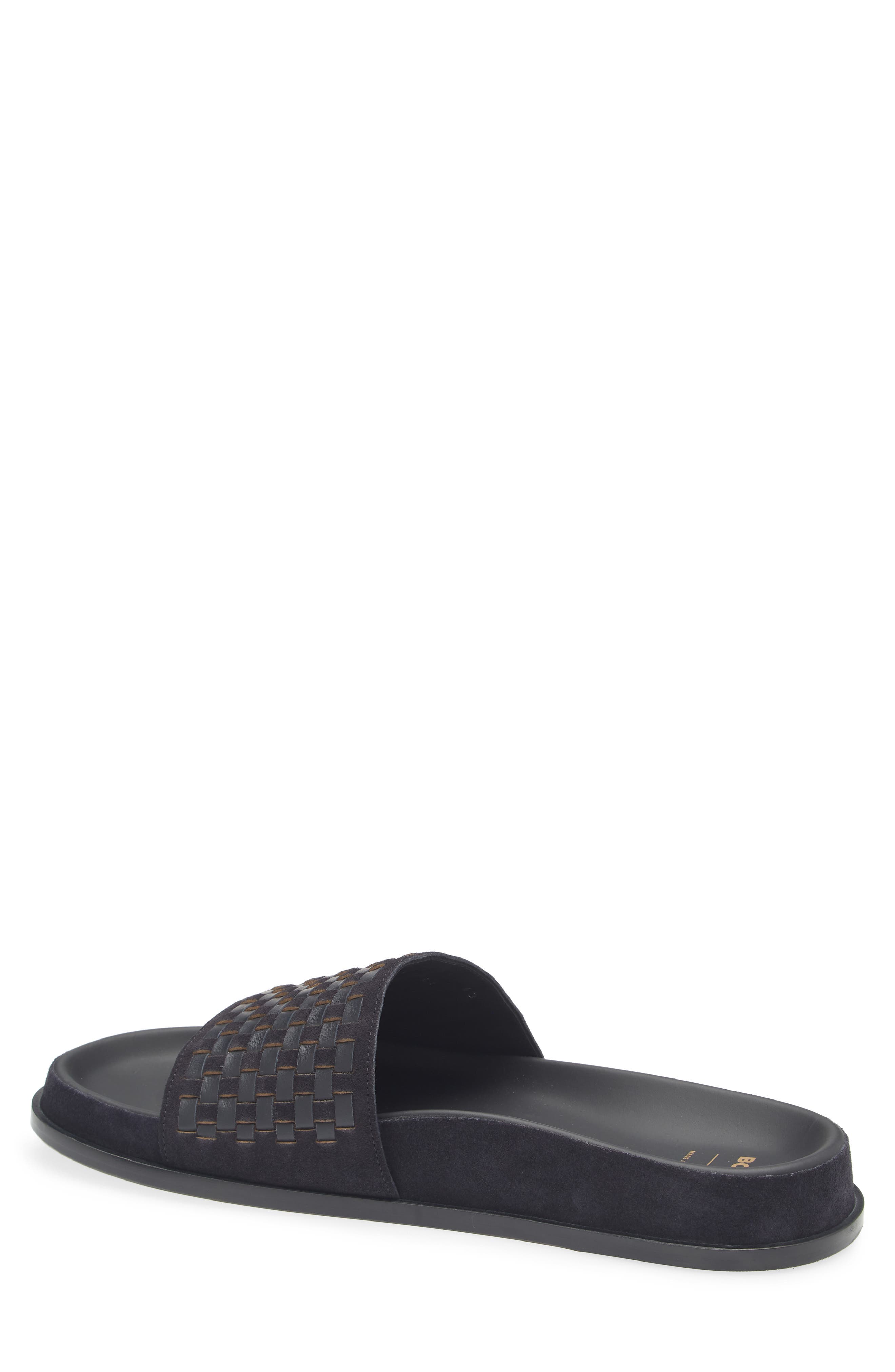 BOSS Woven Slide Sandal, Alternate, color, 